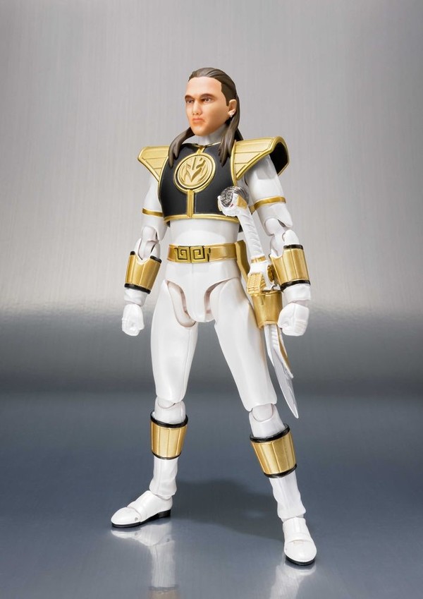 Tommy Oliver, White Ranger (Helmetless, Overseas Limited), Mighty Morphin Power Rangers, Bandai Spirits, Action/Dolls